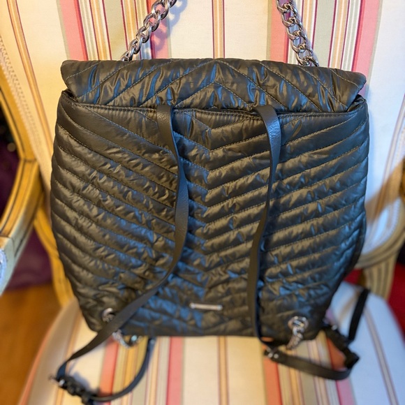 Rebecca Minkoff Edie “Puffer” Backpack with Chain Detail - Picture 3 of 12